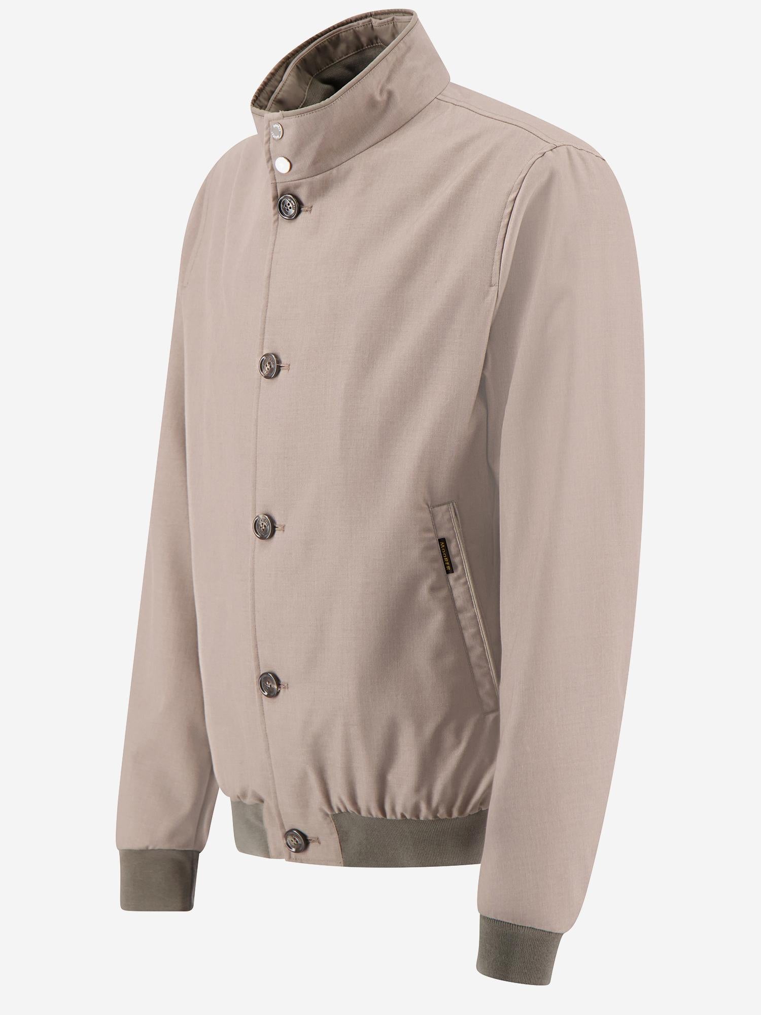 GIUBBOTTO BERNIE IN MISTO TECNICO CON CHIUSURA DOPPIA MOUBO100225 U0261 MOORER 