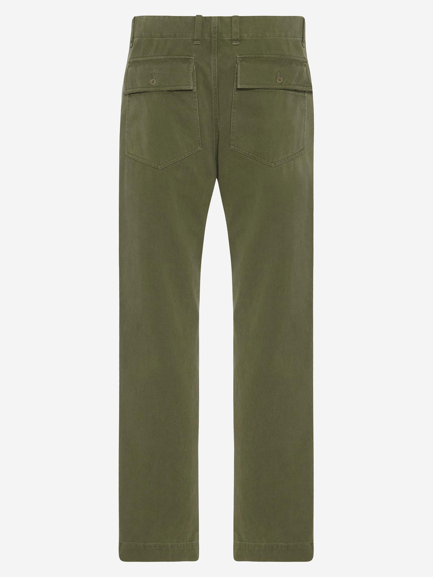 PANTALONI VALERIO IN COTONE 988W3954 KKG THE ROW 