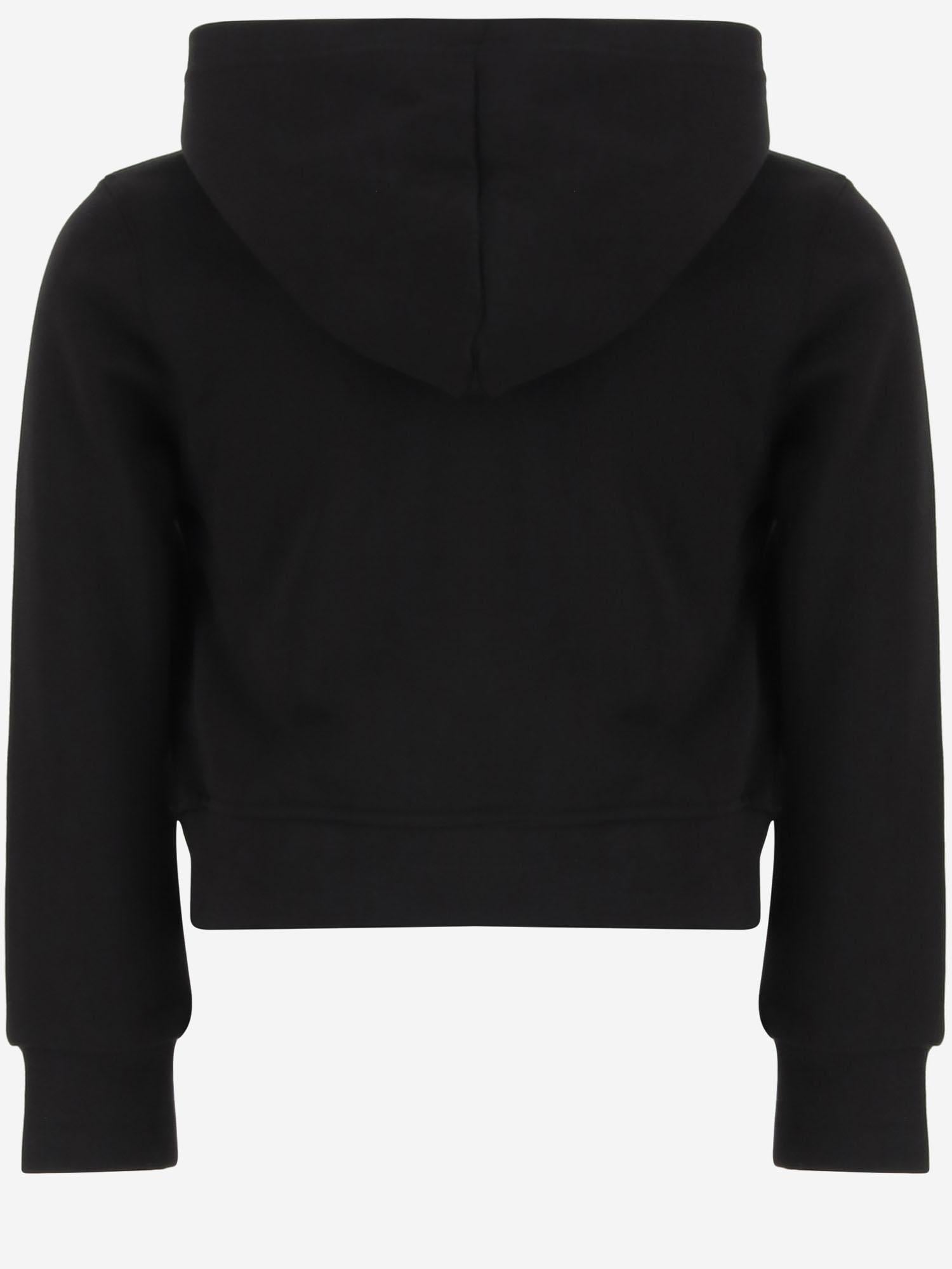 FELPA IN COTONE CON LOGO J02416 KYAX3K900 DIESEL KIDS 