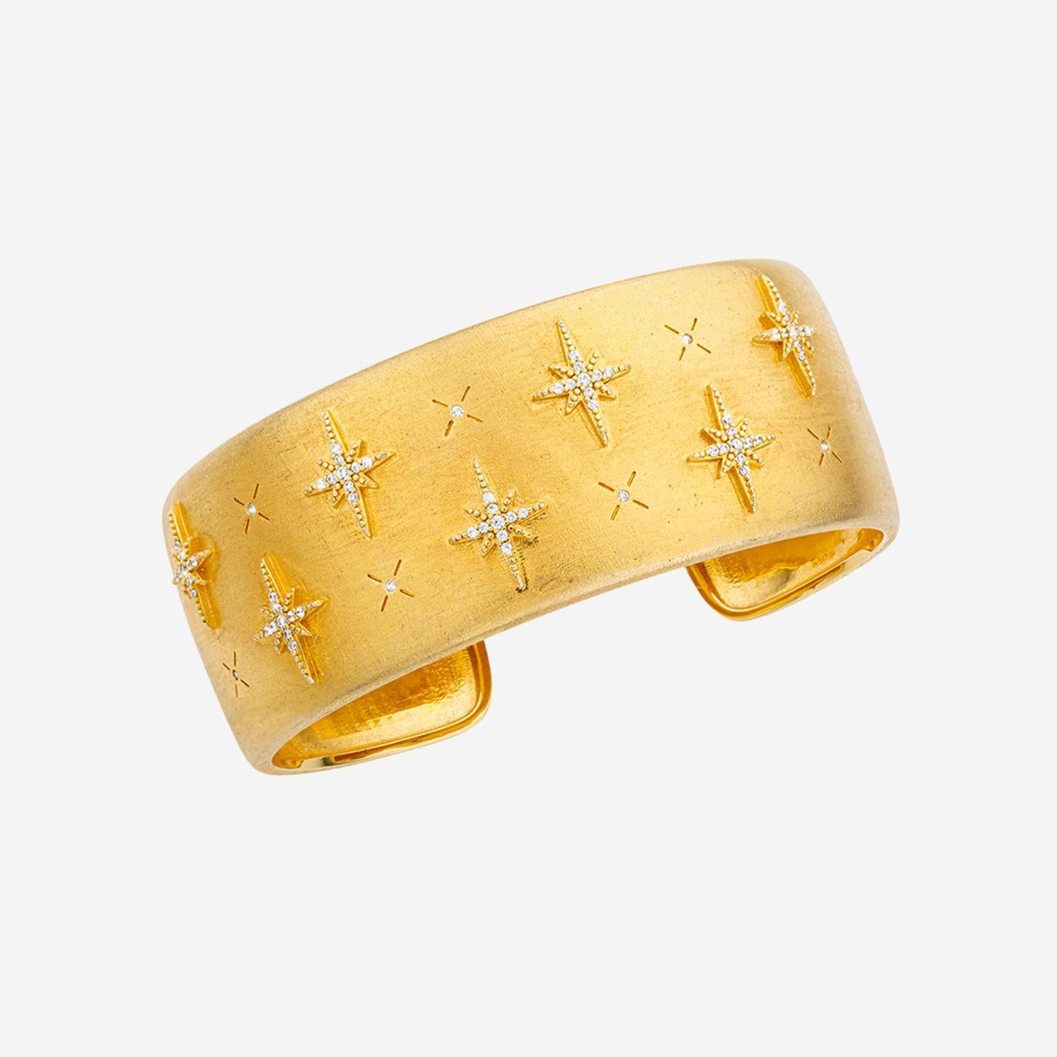 Bracciale AWESOME DIWALI CUFF BR349G GOLD MYA BAY 