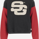 FELPA IN COTONE CON LOGO SG2420105 JETBLACKSCEPTRERED SUMMER GAMES 