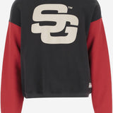 FELPA IN COTONE CON LOGO SG2420105 JETBLACKSCEPTRERED SUMMER GAMES 