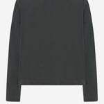 T-SHIRT A MANICHE LUNGE HARU IN COTONE 668K569 FBK THE ROW 