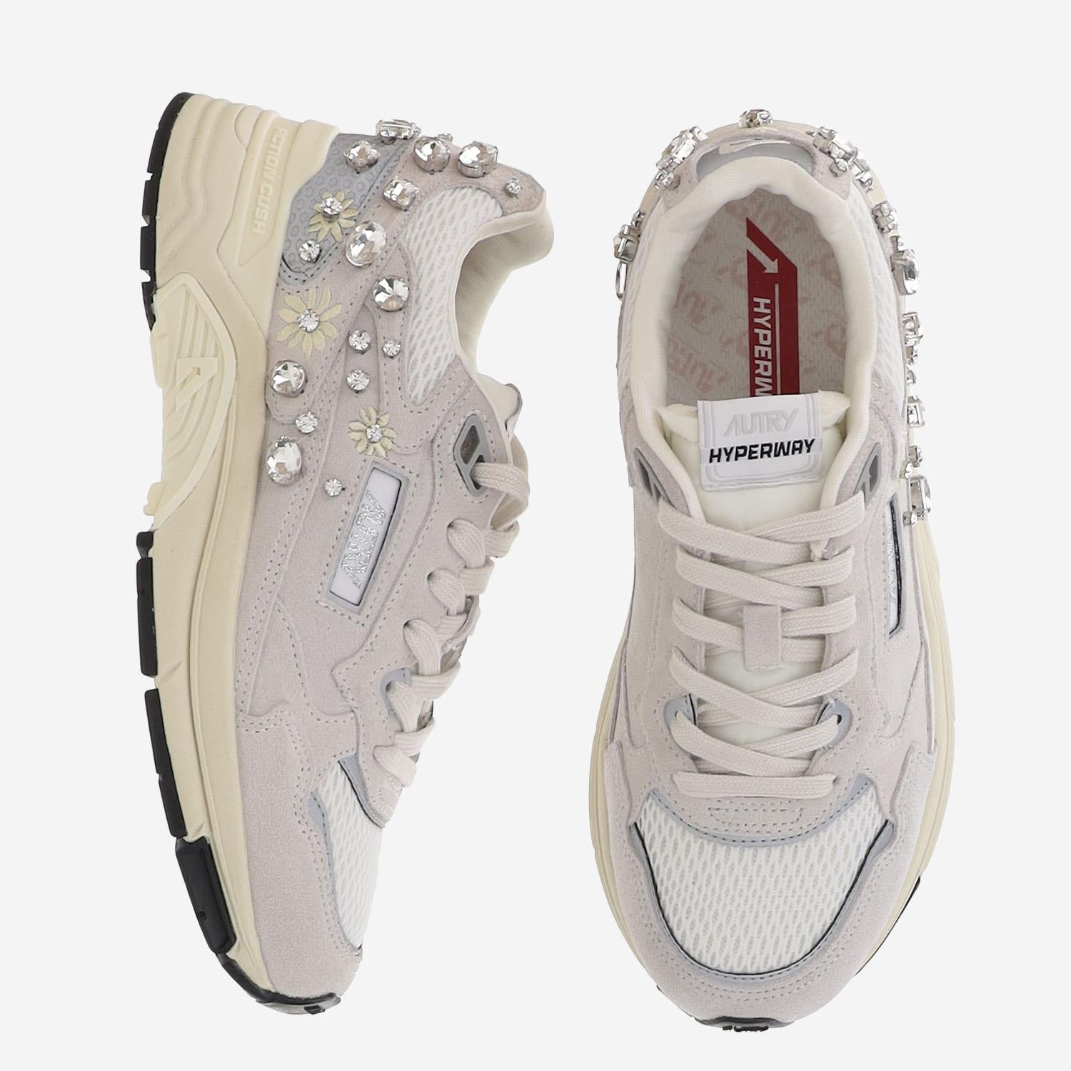 SNEAKERS HYPERWAY HYLWTJ01 SUESTRAMESHWHTSILV AUTRY 