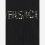 MAGLIONE IN LANA A COSTE CON STUDS 1018589 1A162071B000 VERSACE 