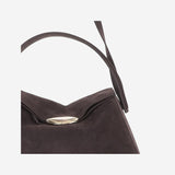 BORSA ELIF GRANDE IN PELLE SCAMOSCIATA ELIFGRANDE GOTHICCORE BENEDETTA BRUZZICHES 
