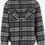 CAMICIA IN MISTO LANA CON MOTIVO CHECK CFWOOS2021MRUT5178 10014 WOOLRICH 