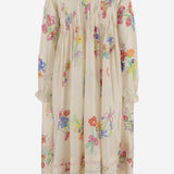 ABITO IN SETA CON MOTIVO FLOREALE DLWPDPT05 MULTI PERO 