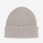BEANIE IN LANA CON LOGO BEPUT7KS CREAM AUTRY 