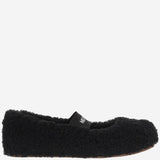 BALLERINE IN SHEARLING CON LOGO 2400010 N001 MOON BOOT 