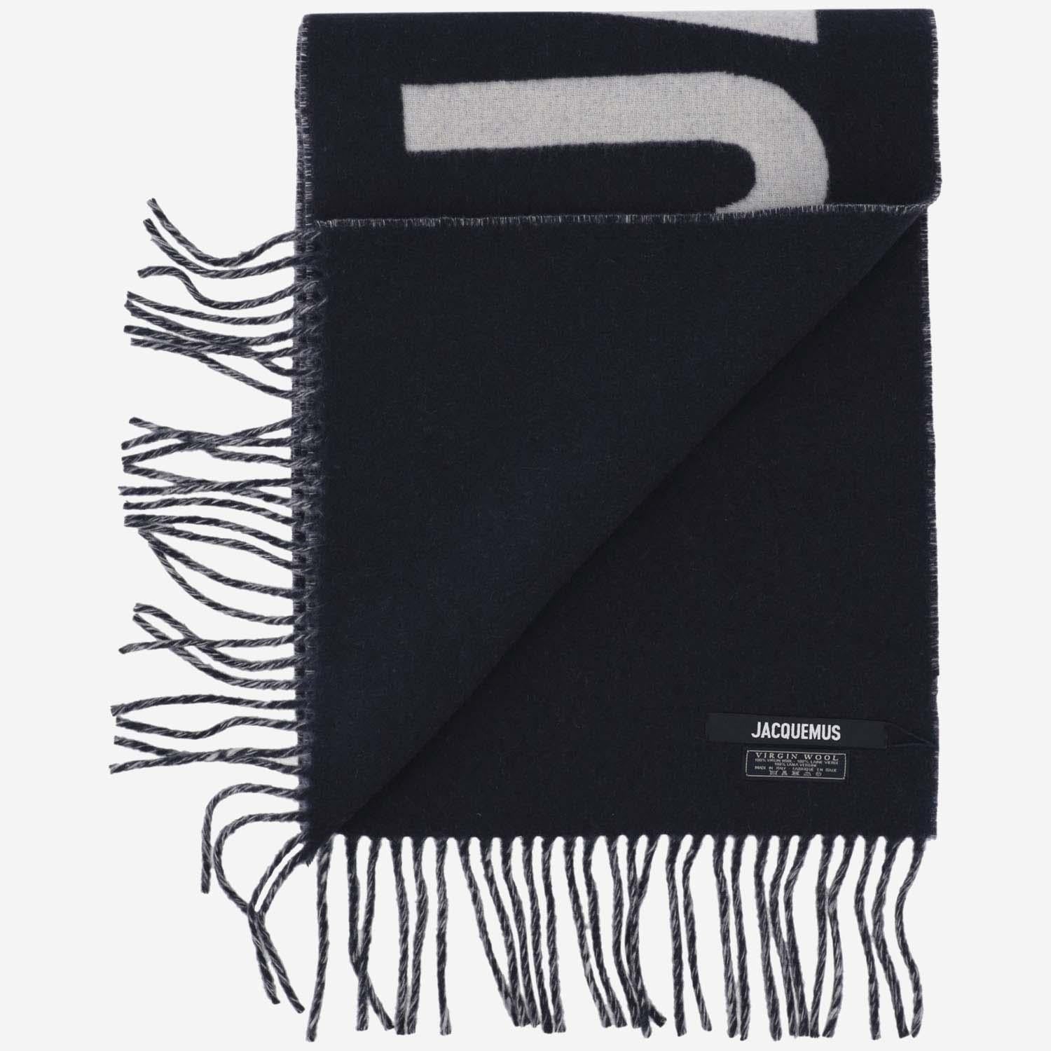 SCIARPA IN LANA CON LOGO ACU00435AOT4001 380 JACQUEMUS 