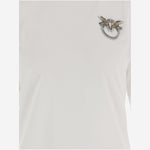 T-SHIRT Strepitoso IN COTONE 105526 A33FZ05 PINKO 