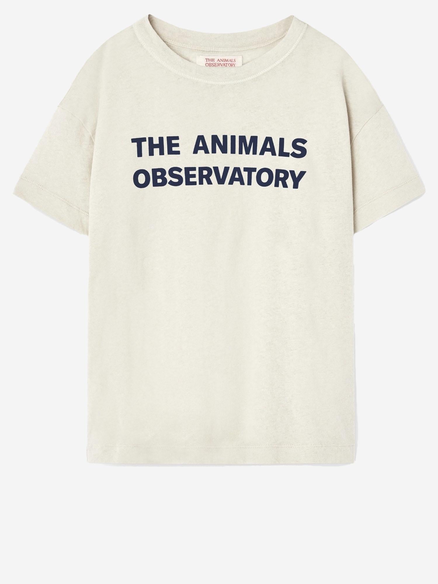 T-SHIRT ORION IN COTONE F25023 221BG THE ANIMALS OBSERVATORY KIDS 