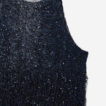 TOP IN JERSEY LUREX CON FRANGE GW003312 AF25439FB055 GIORGIO ARMANI 