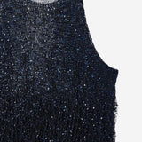 TOP IN JERSEY LUREX CON FRANGE GW003312 AF25439FB055 GIORGIO ARMANI 