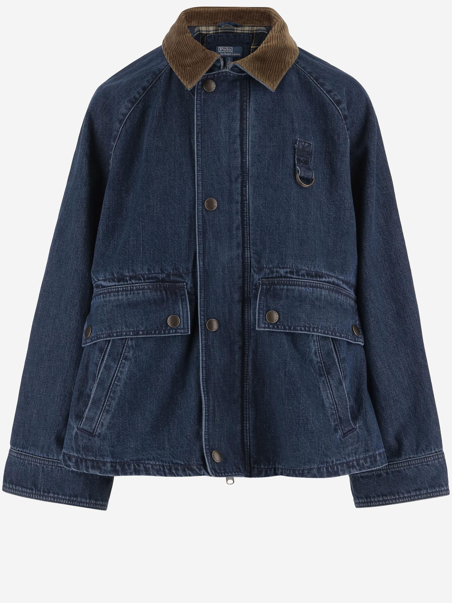 GIACCA IN DENIM DI COTONE 211971233 001 POLO RALPH LAUREN 