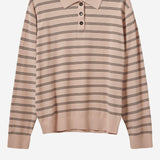 POLO A MANICHE LUNGHE IN MISTO VISCOSA 21109 985 THE.GARMENT 