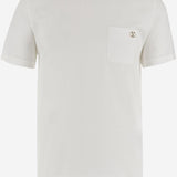 T-SHIRT VLOGO SIGNATURE IN COTONE 6V3MG16XAQ5 0BO VALENTINO 