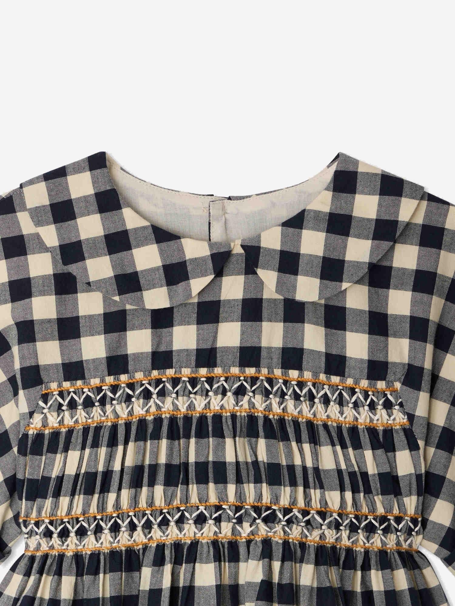 ABITO LELOU IN COTONE S06GDRW00008 894 BONPOINT KIDS 