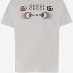 T-SHIRT IN COTONE CON LOGO 796395 XJHC99692 GUCCI 