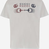 T-SHIRT IN COTONE CON LOGO 796395 XJHC99692 GUCCI 