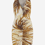 ABITO IN VISCOSA STRETCH CON STAMPA 80PAO9A7 JS560638 JUST CAVALLI 