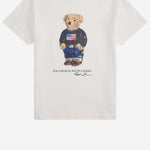 T-SHIRT POLO BEAR IN JERSEY DI COTONE 323P00508 001 POLO RALPH LAUREN KIDS 