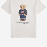 T-SHIRT POLO BEAR IN JERSEY DI COTONE 323P00508 001 POLO RALPH LAUREN KIDS 