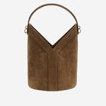Borsa a secchiello Y in suede 840891 C0X0W2916 SAINT LAURENT 