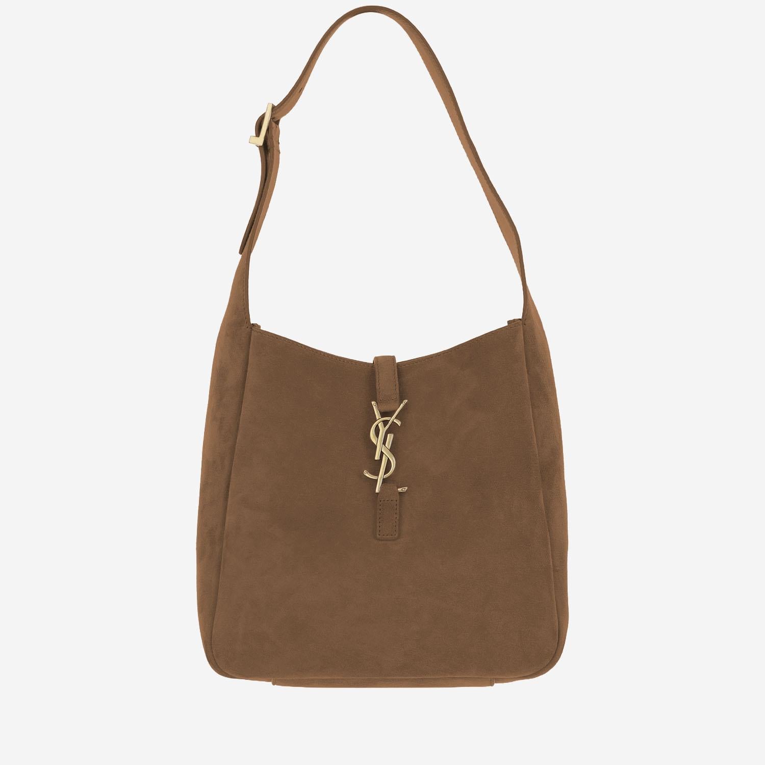 BORSA LE 5 À 7 PICCOLA E MORBIDA IN SUEDE 713938 1U80W2916 SAINT LAURENT 