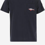 T-SHIRT CON LOGO 8C0003089AFV 778 MONCLER ENFANTS 