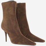 STIVALETTI ASHLEY IN SUEDE<BR/> 809284 27D002319 SAINT LAURENT 