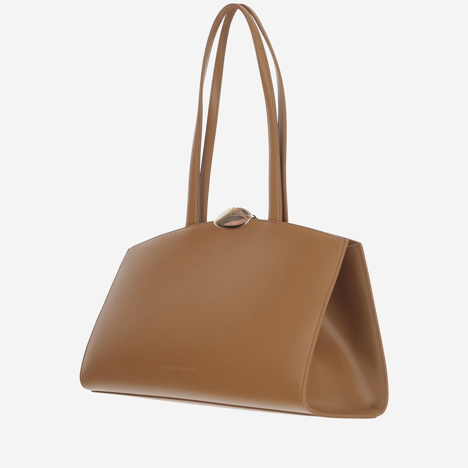 BORSA SERENA IN PELLE SERENA CARAMEL BENEDETTA BRUZZICHES 