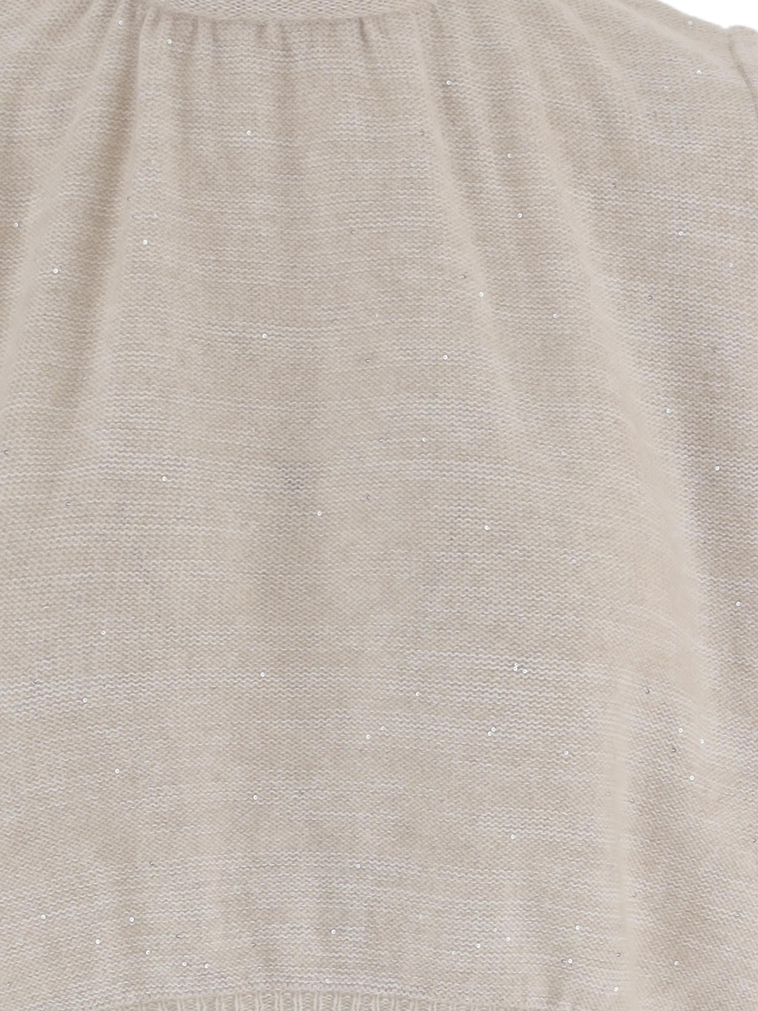 TOP SENZA MANICHE CON PAILLETTES KNVS2664 263 ARCH4 