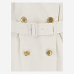 Cappotto doppiopetto in cotone 8111149 COTTON BURBERRY 