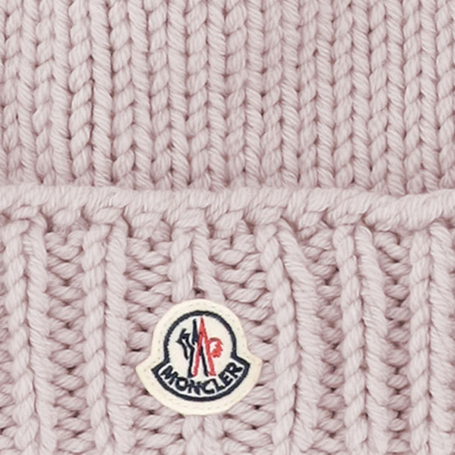 BEANIE IN LANA CON LOGO 3B00026M1172 51B MONCLER ENFANTS 