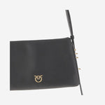 BORSA A TRACOLLA IN PELLE 105883 A0QOZ99Q PINKO 