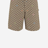 PANTALONI CORTI IN MISTO COTONE 814728 ZAS812137 GUCCI 