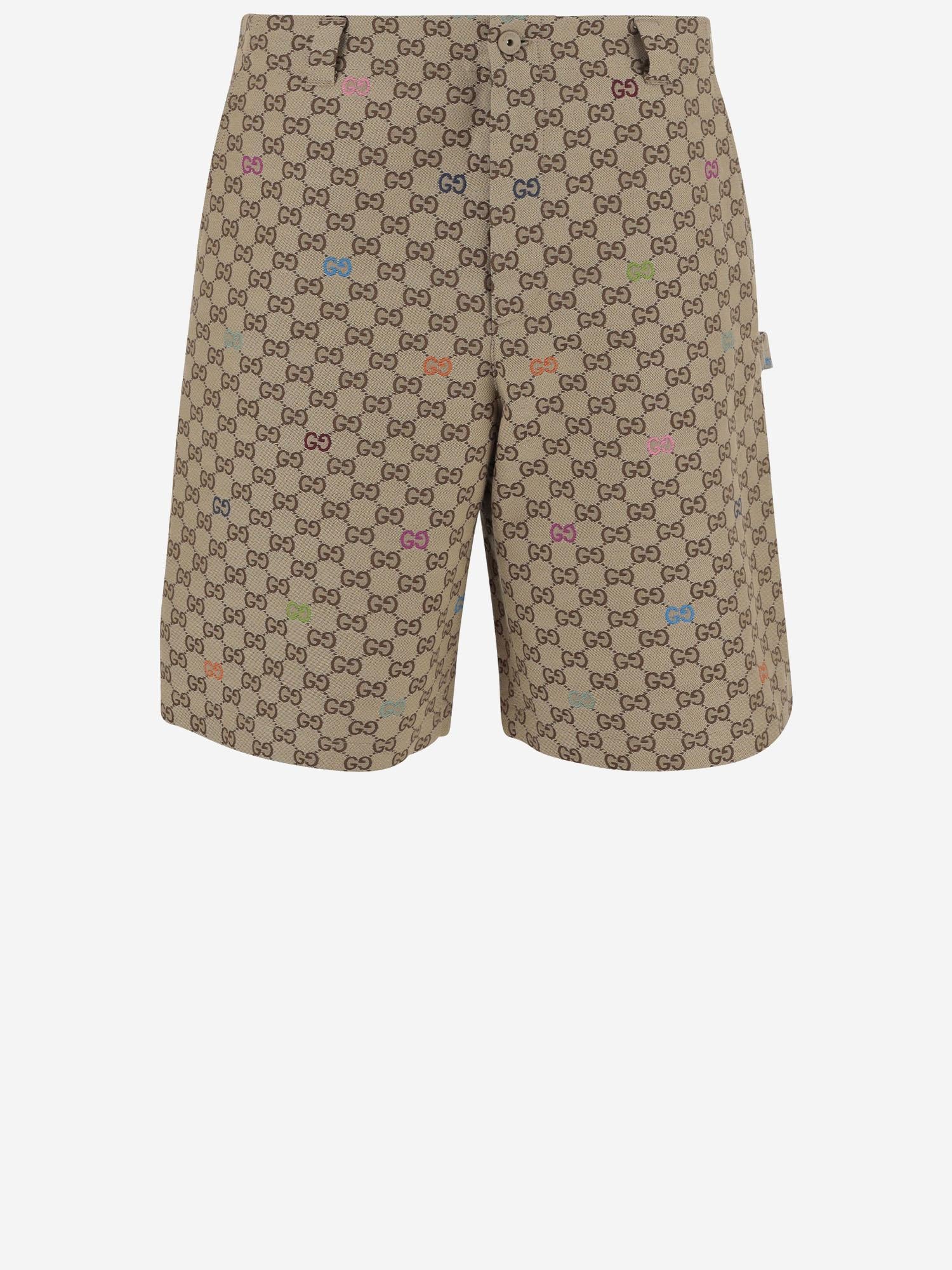 PANTALONI CORTI IN MISTO COTONE 814728 ZAS812137 GUCCI 