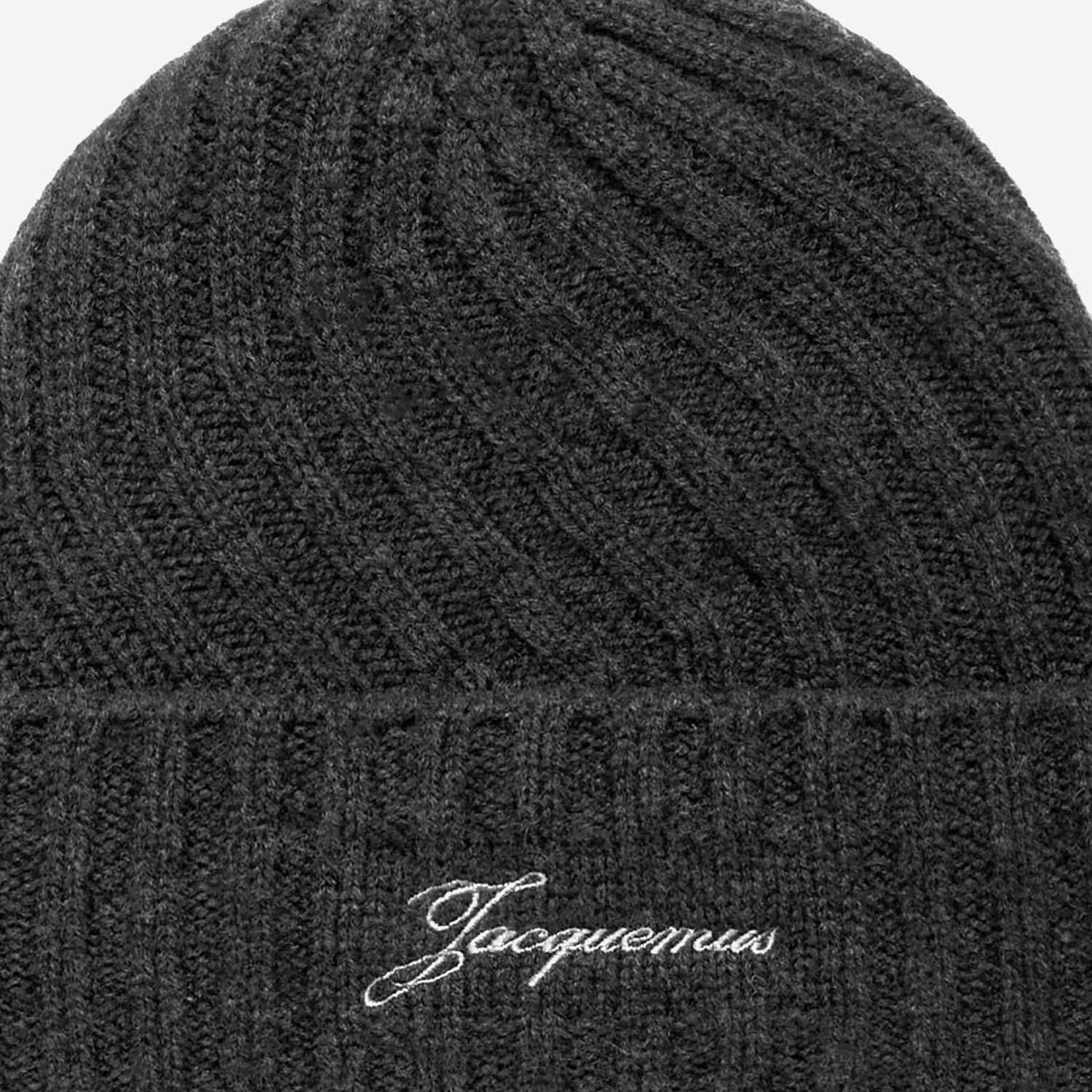 Berretto ritorto Tourni in cashmere con logo ACU00767AK00287 970 JACQUEMUS 