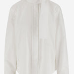 camicia ascot in cotone a collo alto BL045017 001W PATOU 