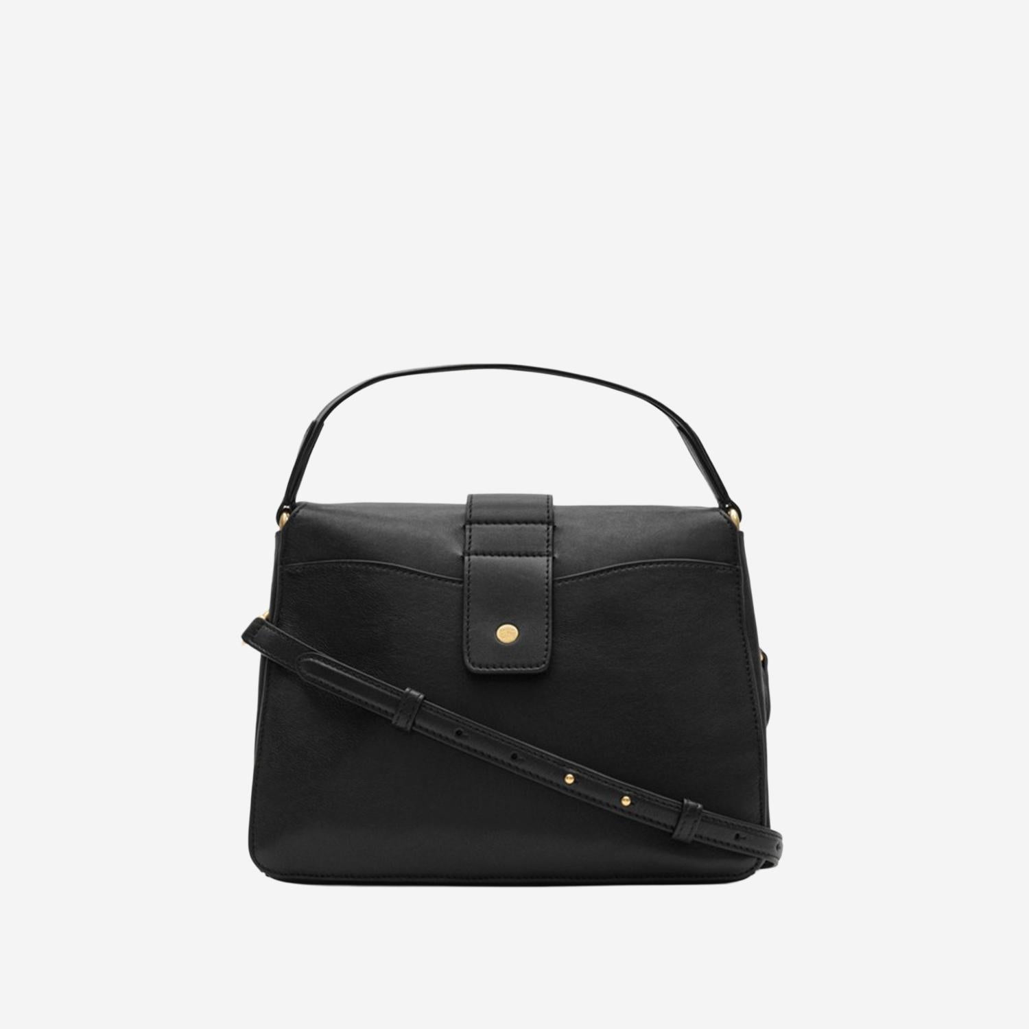 Borsa Rider piccola in pelle 8125498 BLACK BURBERRY 