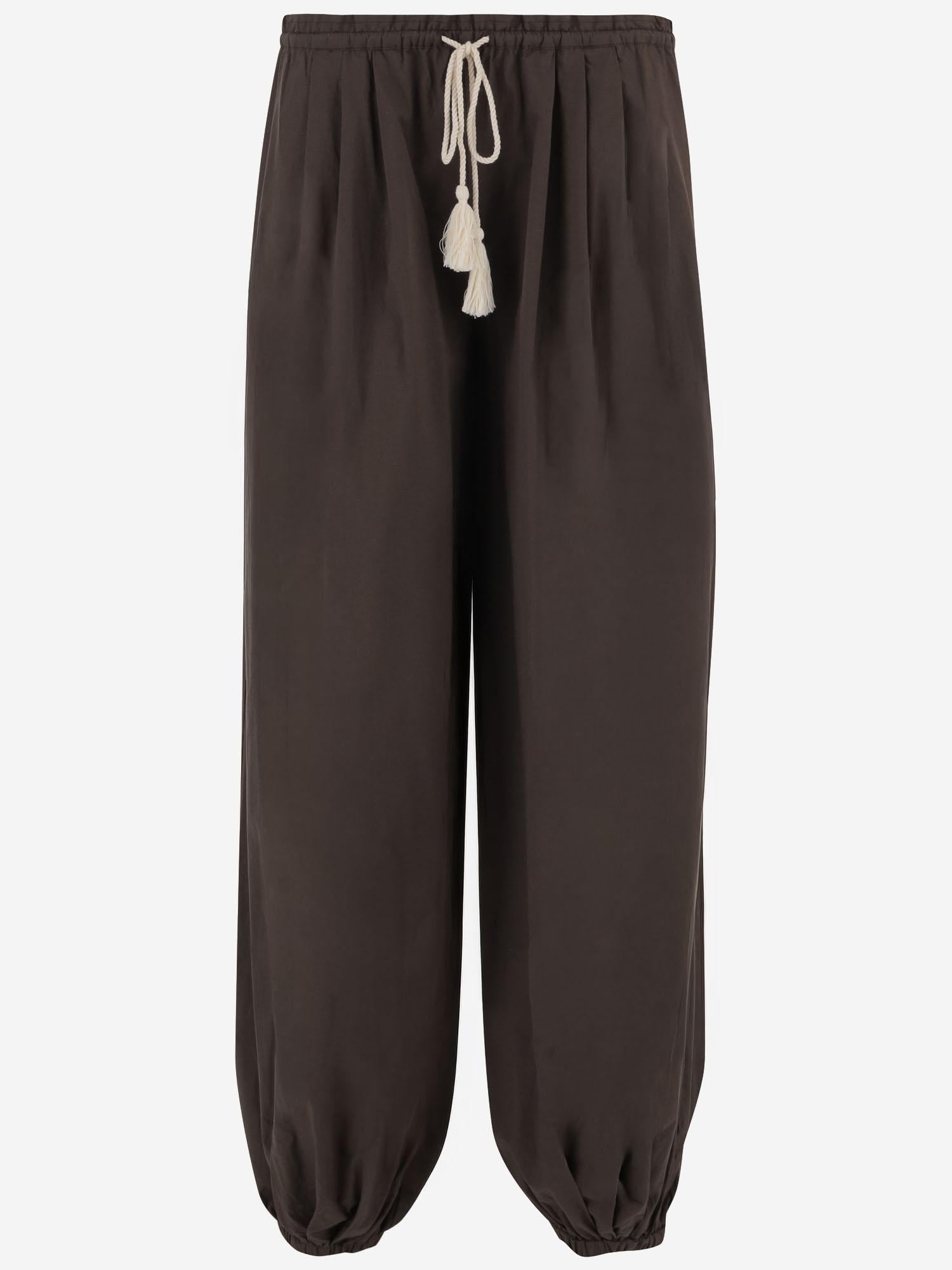 PANTALONI IN COTONE BIOLOGICO 22434 512 THE.GARMENT 