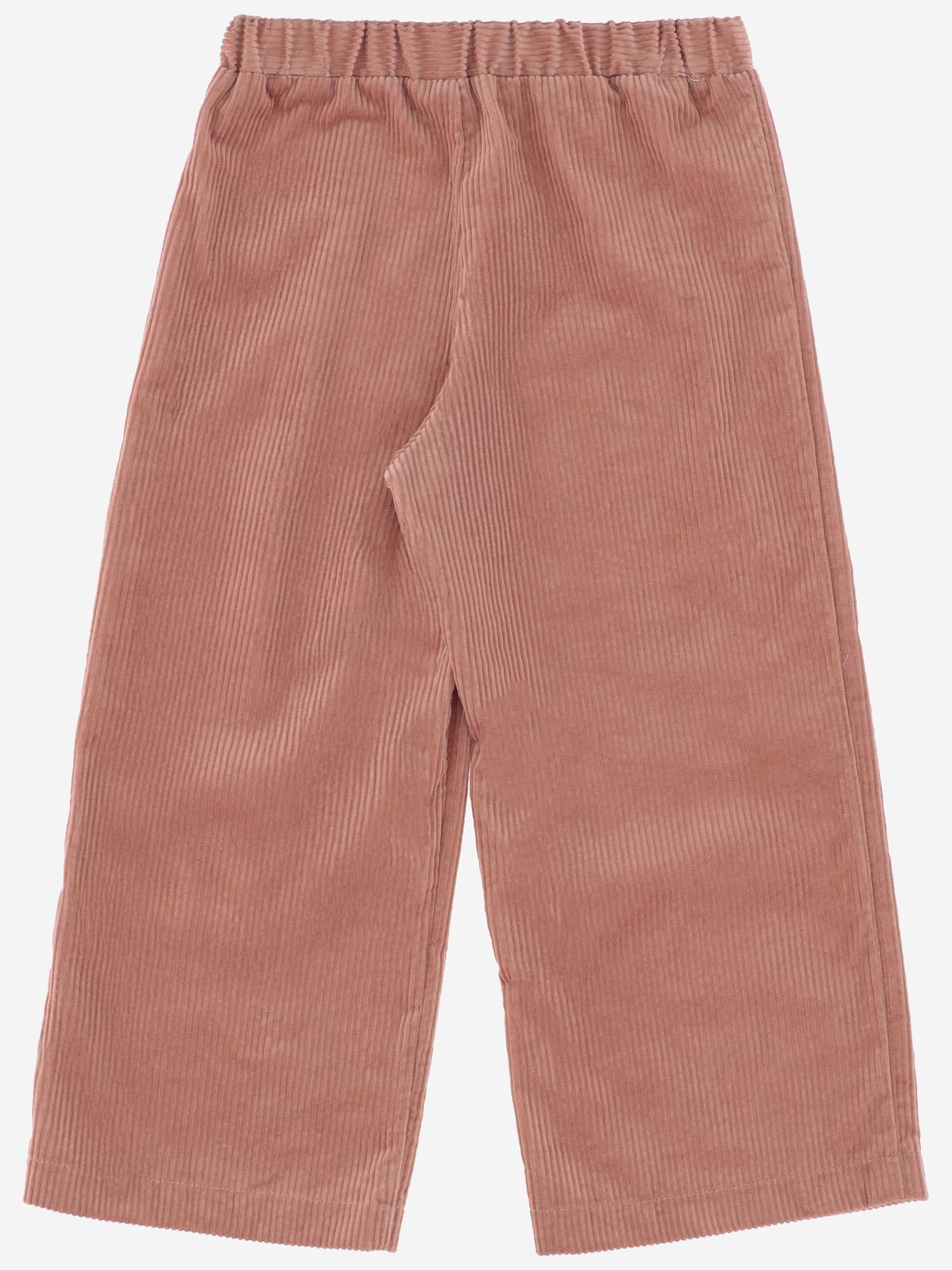 PANTALONI IN VELLUTO A COSTE THELMA 66 NICOLETTA FANNA KIDS 