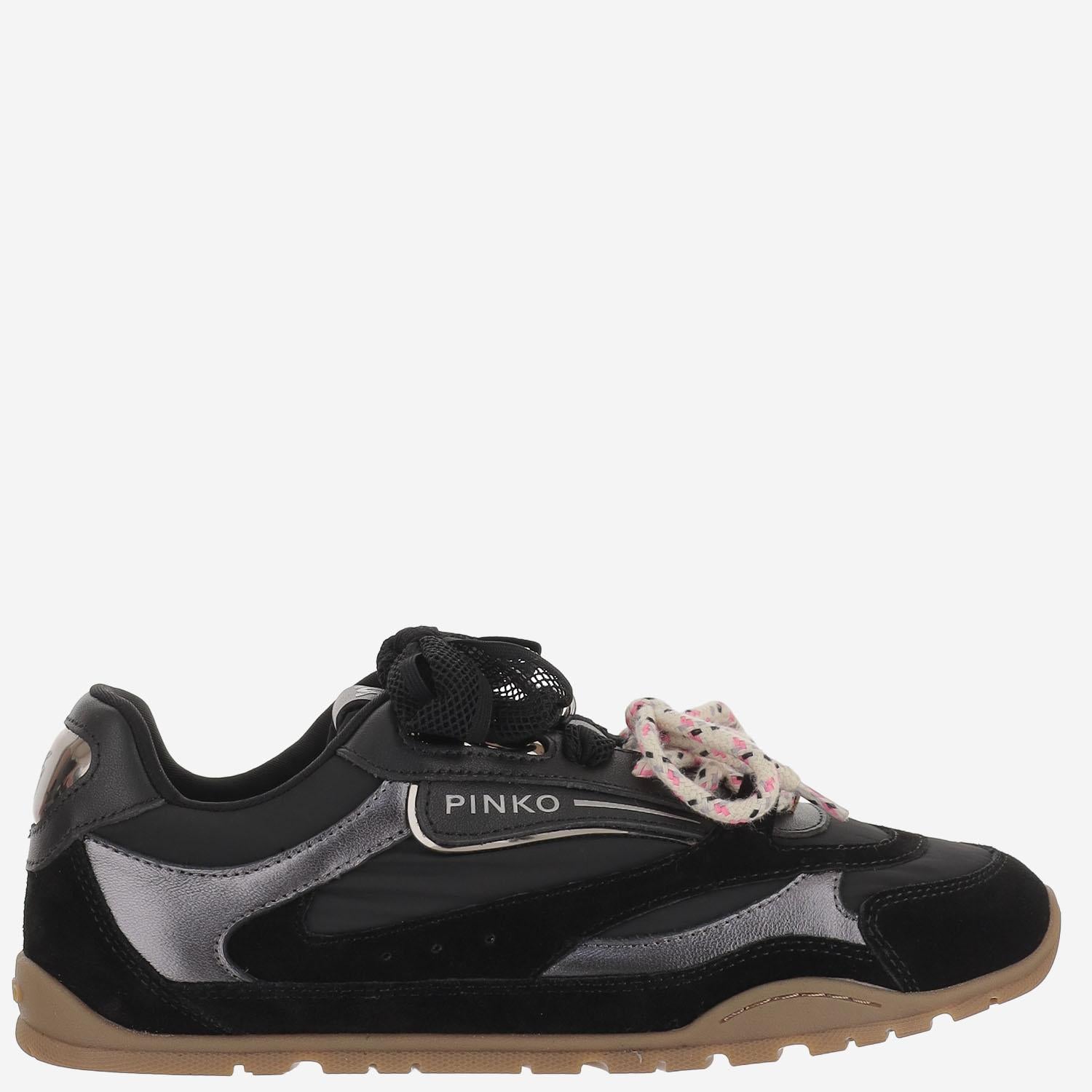 SNEAKERS YULIA CON LACCI BICOLORE SS0185 P076Z99 PINKO 