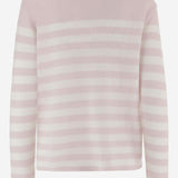 MAGLIA IN CASHMERE CON MOTIVO A RIGHE R2C103 340 BRUNO MANETTI 