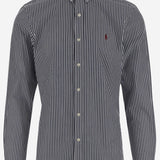 CAMICIA IN COTONE STRETCH CON LOGO 710929344 025 POLO RALPH LAUREN 