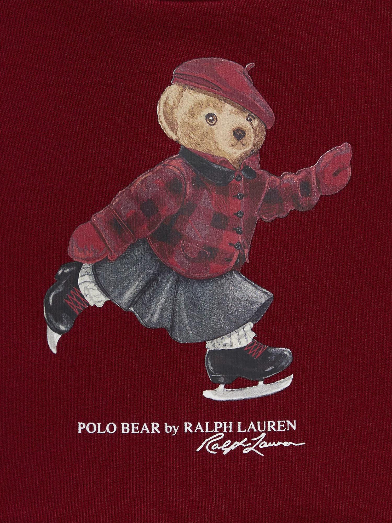 SET TUTA IN MISTO COTNE CON POLO BEAR 310981193 001 POLO RALPH LAUREN KIDS 