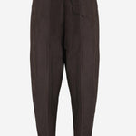 PANTALONI IN SETA CON PINCE 869591 V6D802608 BOTTEGA VENETA 