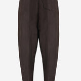 PANTALONI IN SETA CON PINCE 869591 V6D802608 BOTTEGA VENETA 